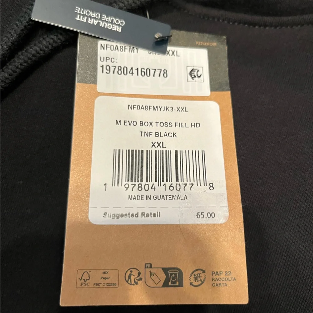 NWT North Face Men’s Hoodie
